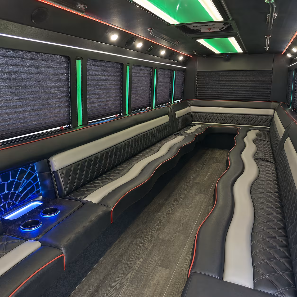 book a party bus for your bridal party pickup at grounds for sculpture