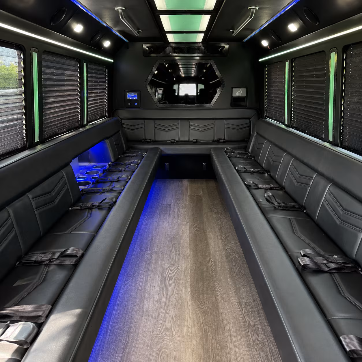 corporate party bus rental