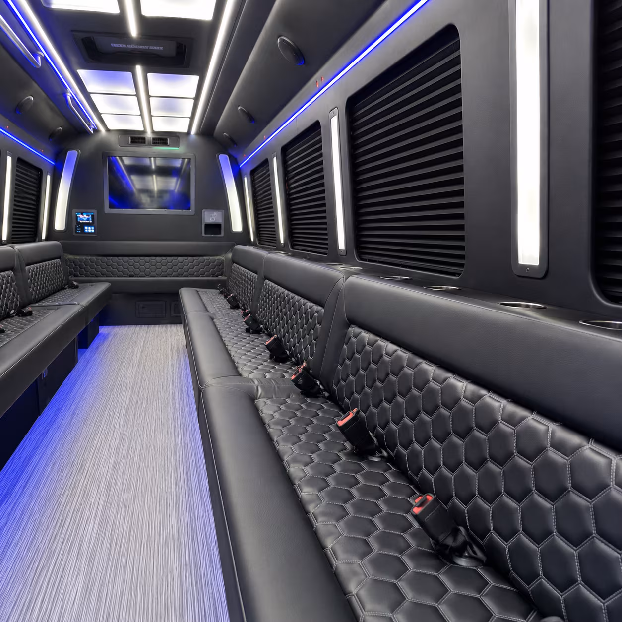 hamilton party bus rentals inside