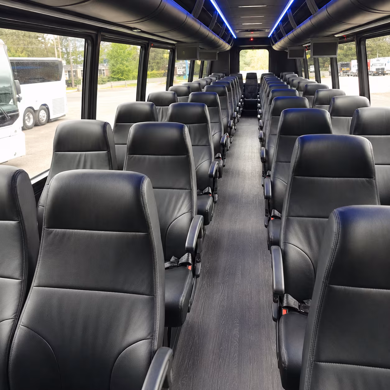use a minibus to coordinate rehearsal dinner shuttles around hamilton