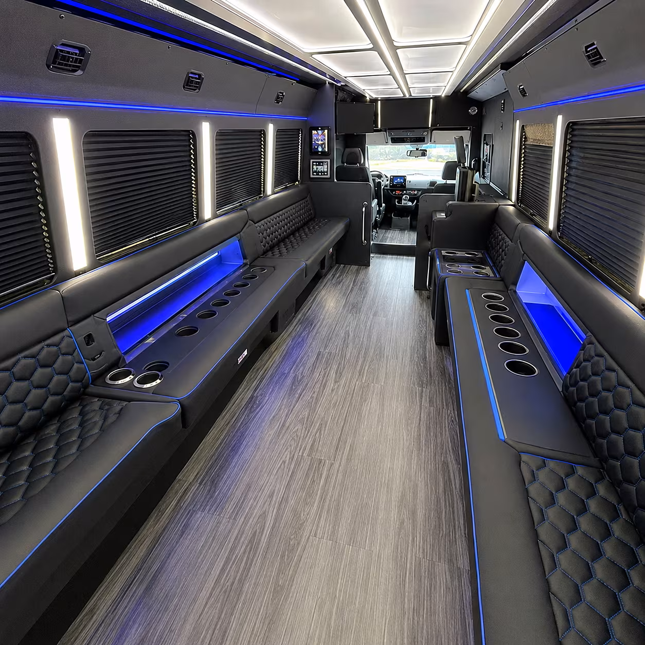wedding party bus rental
