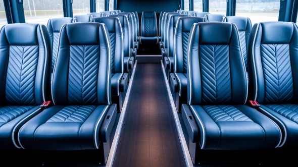 25 passenger minibus inside cherry hill