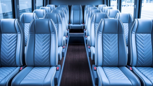 30 passenger minibus inside cherry hill