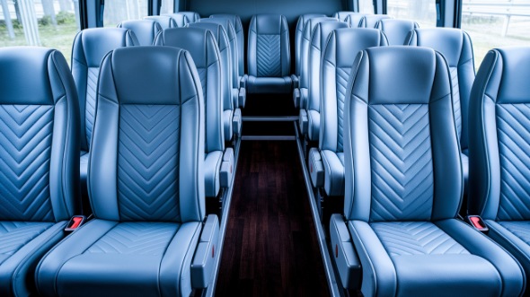 35 passenger minibus inside cherry hill