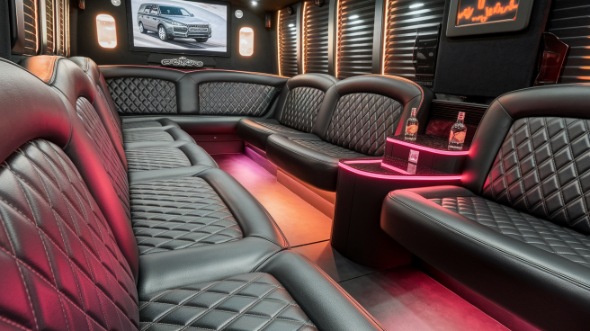 party bus rental inside cherry hill