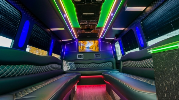 sprinter limo rental inside cherry hill